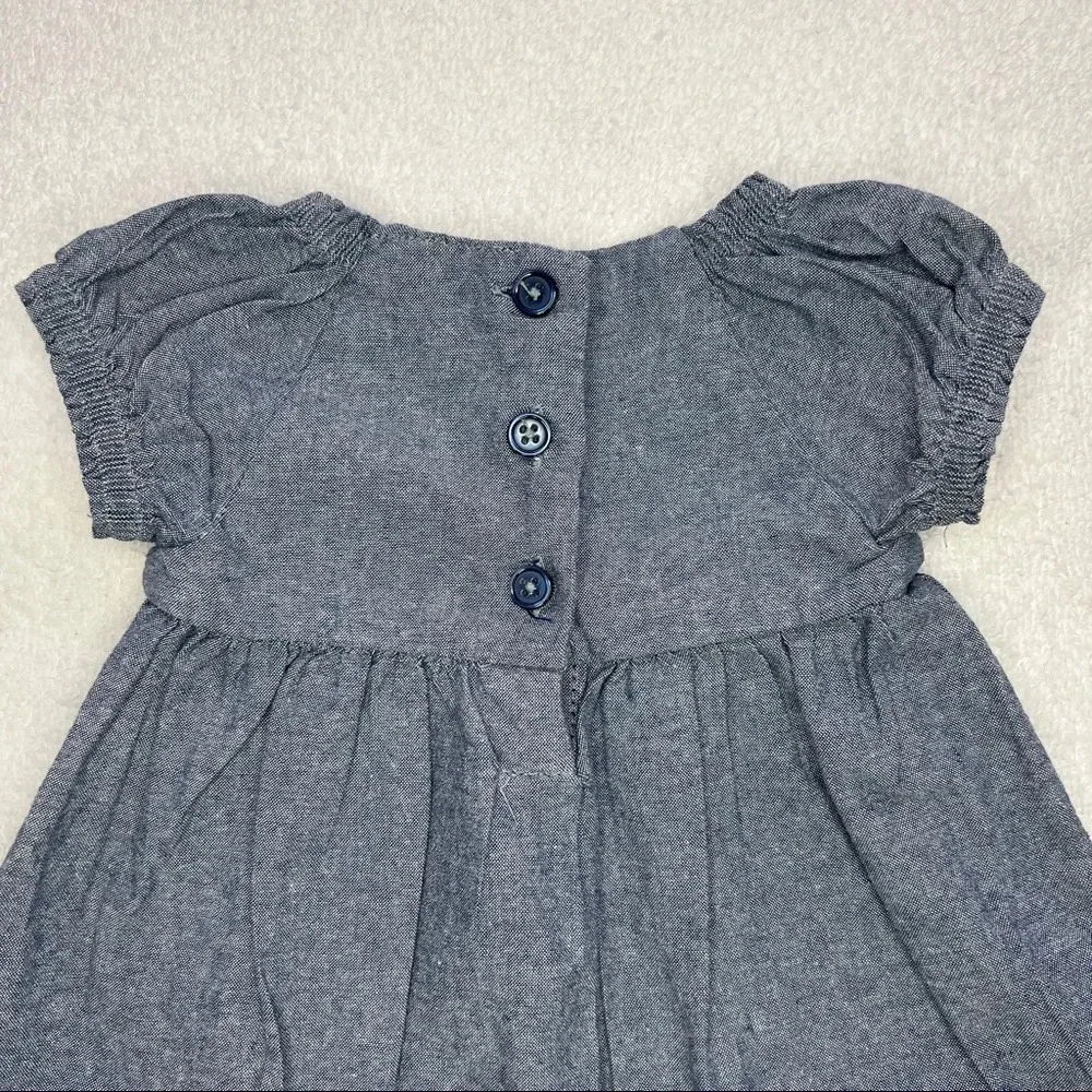 Genuine Kids Oshkosh Baby Girl 0-3 Months 100% Cotton Dress